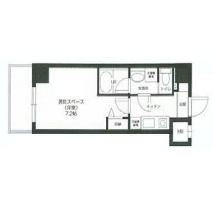 東京都新宿区高田馬場2丁目 賃貸マンション 1K