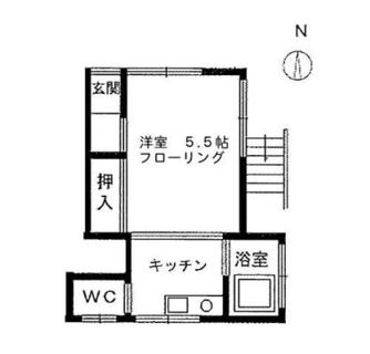 東京都新宿区西早稲田２丁目 賃貸アパート 1K