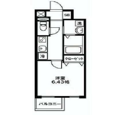 高田馬場賃貸マンション・1K
