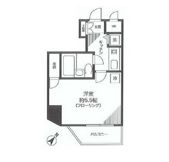 東京都新宿区高田馬場４丁目 賃貸マンション 1K