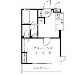 東京都新宿区下落合２丁目 賃貸マンション 1DK