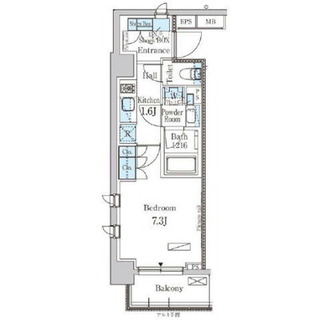 東京都新宿区高田馬場２丁目 賃貸マンション 1K