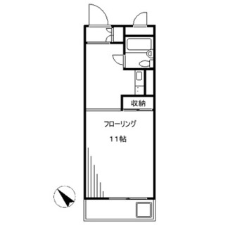 東京都新宿区高田馬場１丁目 賃貸マンション 1R