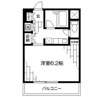 東京都新宿区西早稲田２丁目 賃貸マンション 1K