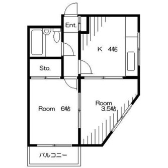 東京都新宿区高田馬場４丁目 賃貸マンション 2K