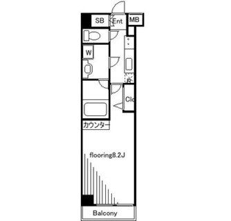 東京都新宿区高田馬場３丁目 賃貸マンション 1K