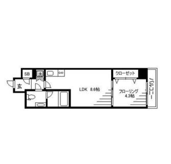 東京都新宿区高田馬場３丁目 賃貸マンション 1LDK